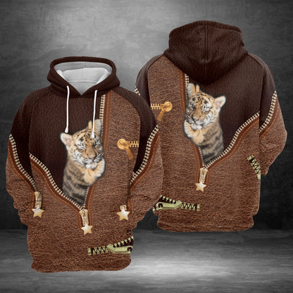 Tiger Leather G5831 - All Over Print Unisex Hoodie