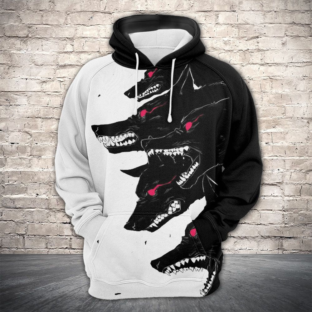 Hell Wolf H31812 - All Over Print Unisex Hoodie