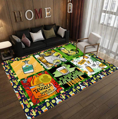 Tequila Lovers D0109 Rectangle Rug