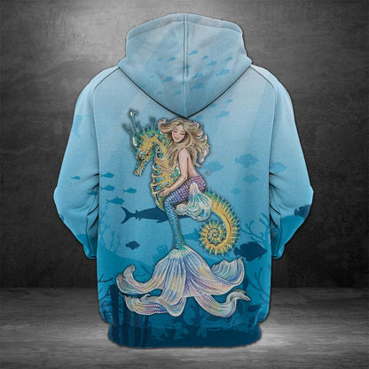 Amazing Mermaid HT28810 - All Over Print Unisex Hoodie