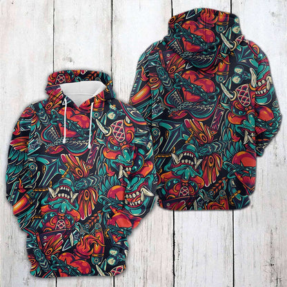 Japan Vintage Tattoo H31815 - All Over Print Unisex Hoodie