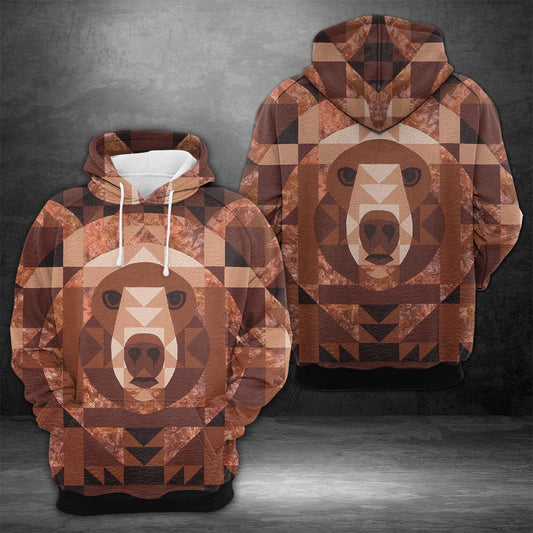 Amazing Bear H1902 - All Over Print Unisex Hoodie