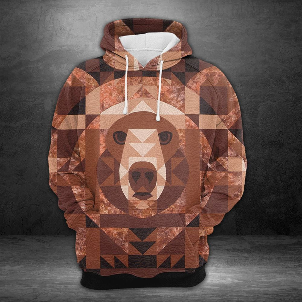 Amazing Bear H1902 - All Over Print Unisex Hoodie