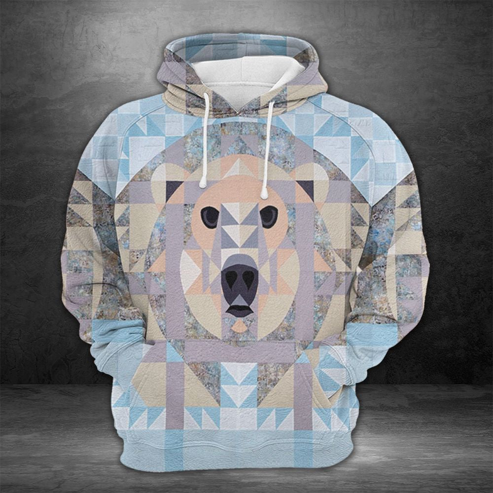 Amazing Polar Bear H1903 - All Over Print Unisex Hoodie