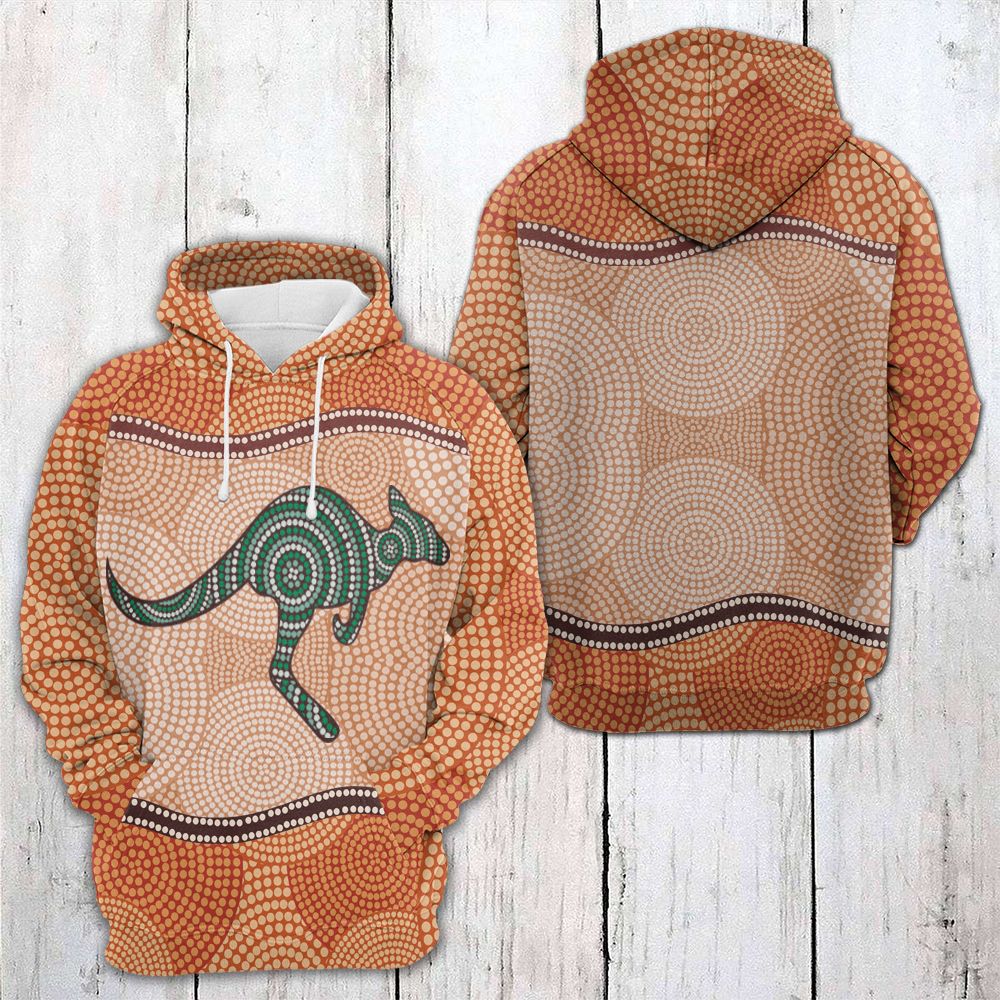 Kangaroo H1908 - All Over Print Unisex Hoodie