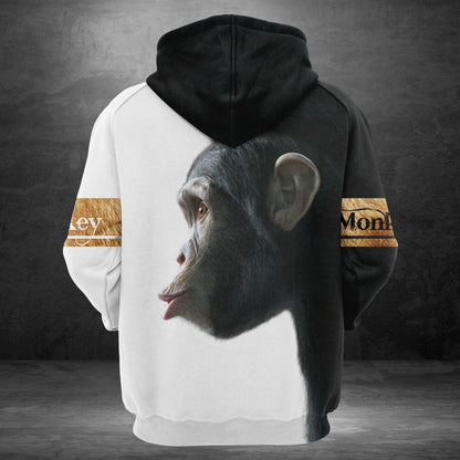 3D Monkey G5903 - All Over Print Unisex Hoodie