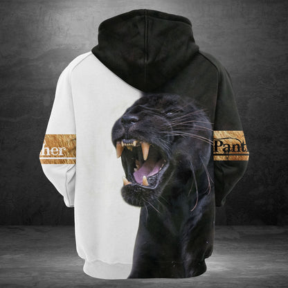 3D Panther G5903 - All Over Print Unisex Hoodie