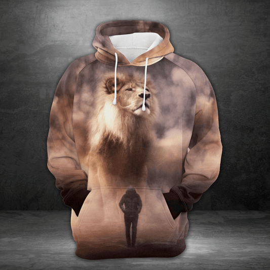 Lion Man HT31804 - All Over Print Unisex Hoodie