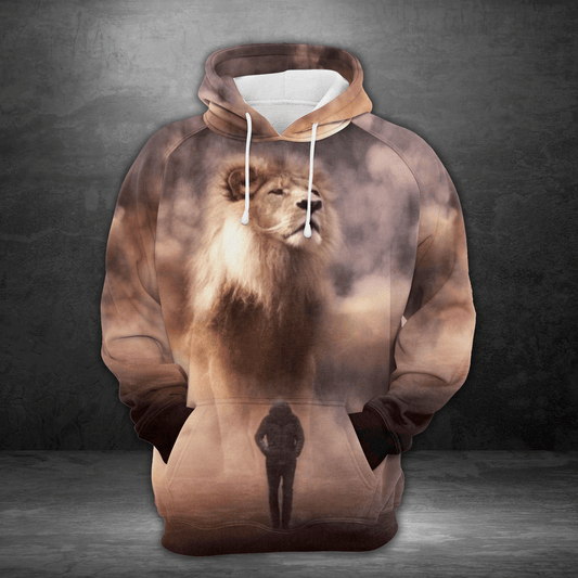 Lion Man HT31804 - All Over Print Unisex Hoodie