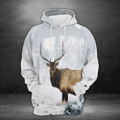 Amazing Deer HT31806 - All Over Print Unisex Hoodie