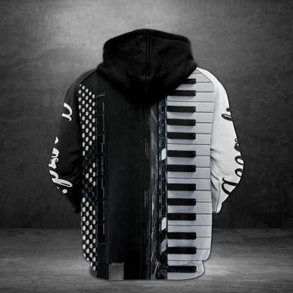 Amazing Accordion HT01902 - All Over Print Unisex Hoodie