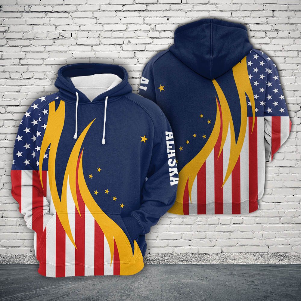 Amazing Alaska HT01905 - All Over Print Unisex Hoodie