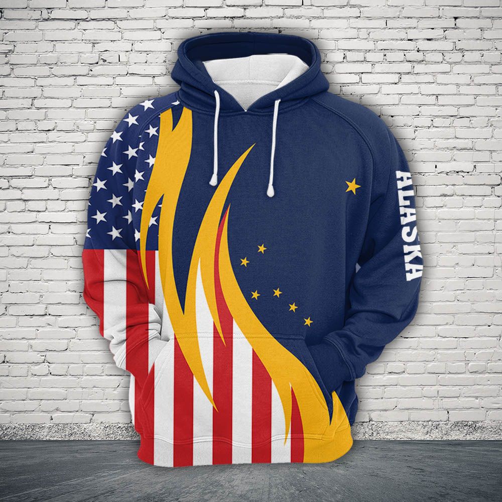 Amazing Alaska HT01905 - All Over Print Unisex Hoodie