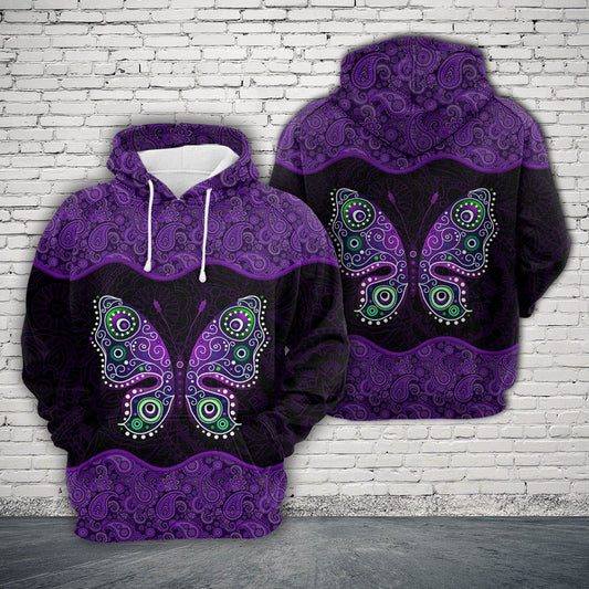 Amazing Butterfly H3907 - All Over Print Unisex Hoodie