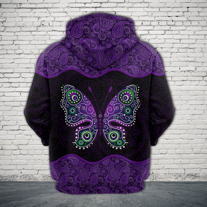 Amazing Butterfly H3907 - All Over Print Unisex Hoodie