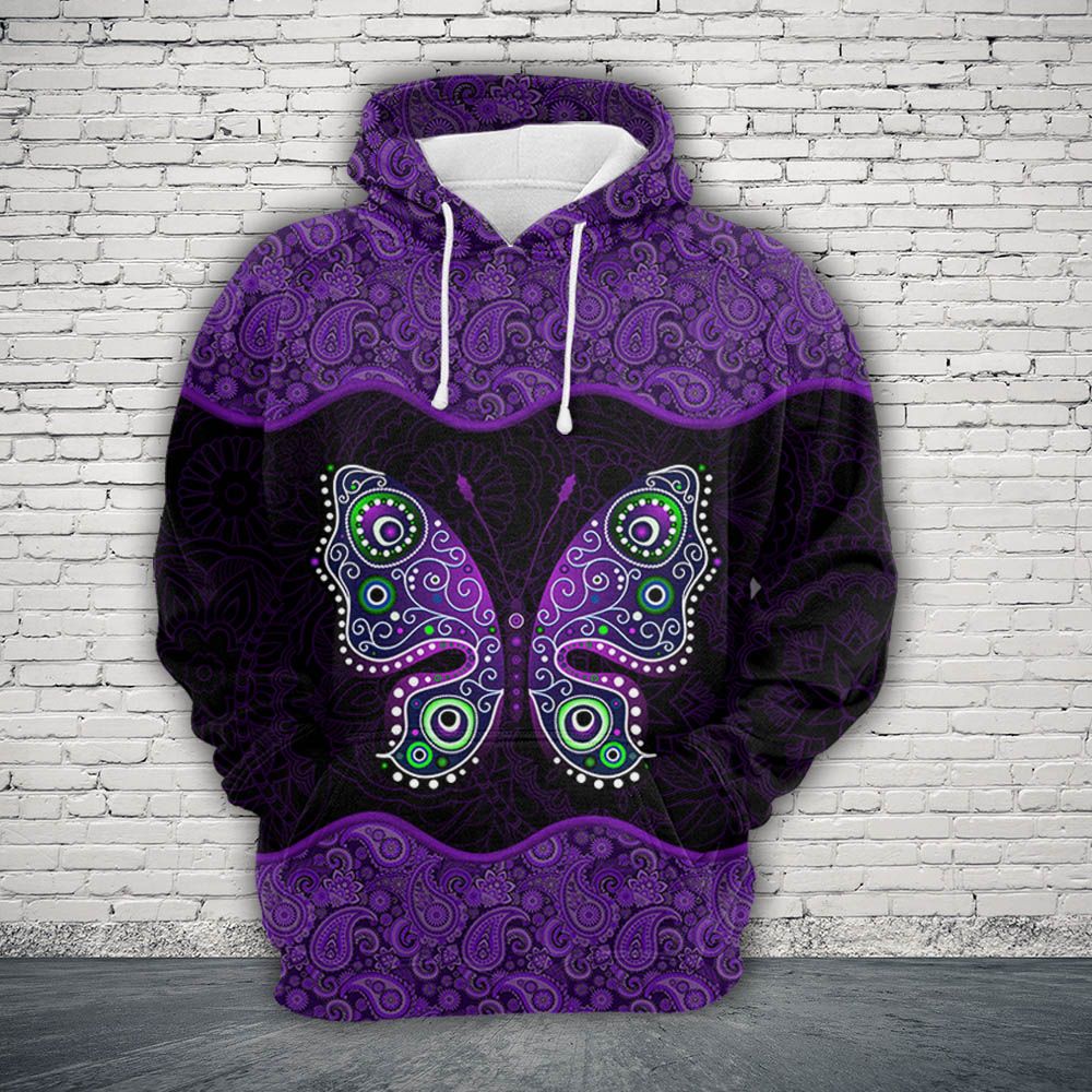 Amazing Butterfly H3907 - All Over Print Unisex Hoodie