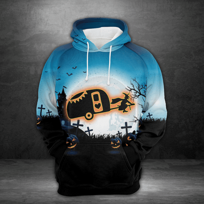 Camping Halloween HT01907 - All Over Print Unisex Hoodie