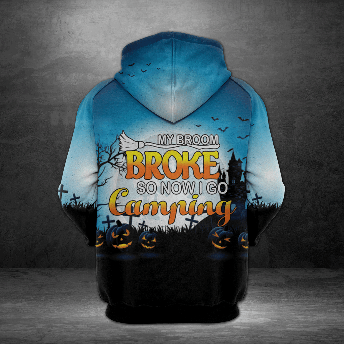 Camping Halloween HT01907 - All Over Print Unisex Hoodie