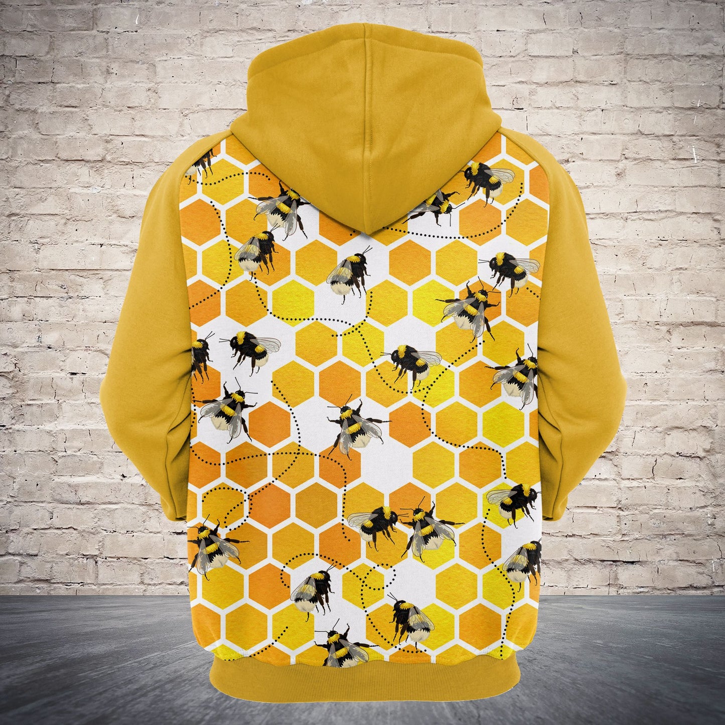 Beehive Pattern G5907 - All Over Print Unisex Hoodie