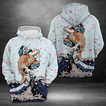 Amazing Koi HT04905 - All Over Print Unisex Hoodie