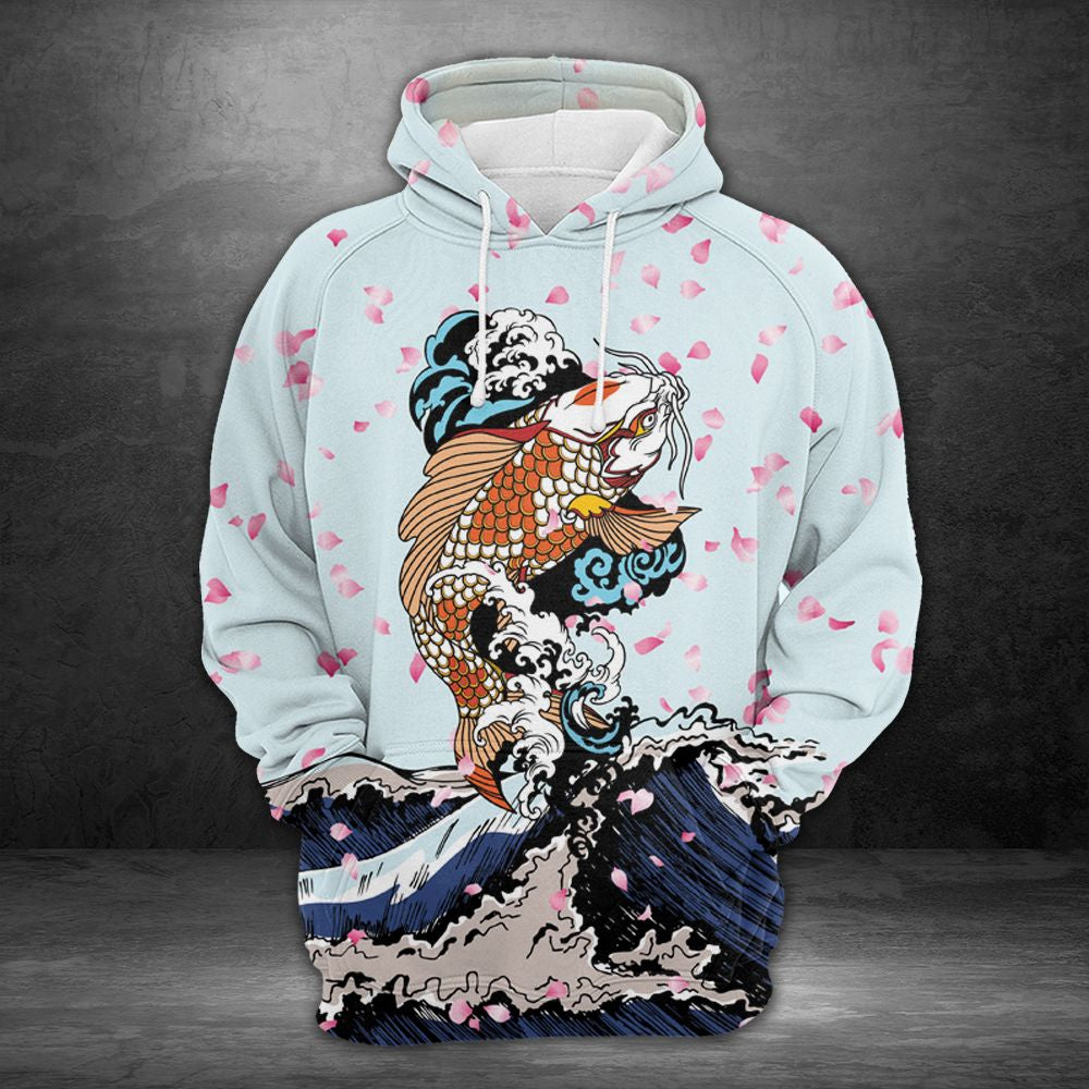 Amazing Koi HT04905 - All Over Print Unisex Hoodie