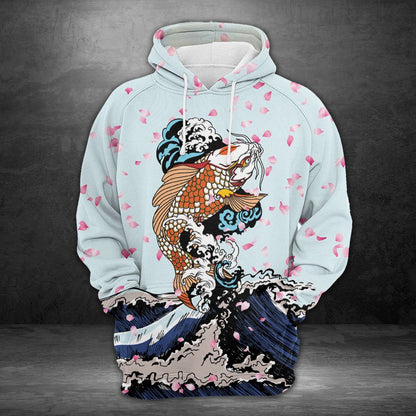 Amazing Koi HT04905 - All Over Print Unisex Hoodie