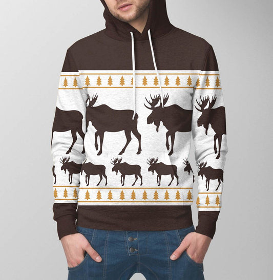 Amazing Moose H7905 - All Over Print Unisex Hoodie