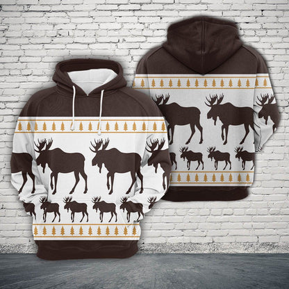 Amazing Moose H7905 - All Over Print Unisex Hoodie