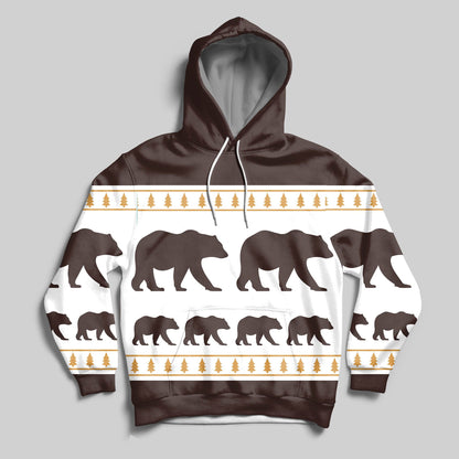 Amazing Bear H7906 - All Over Print Unisex Hoodie