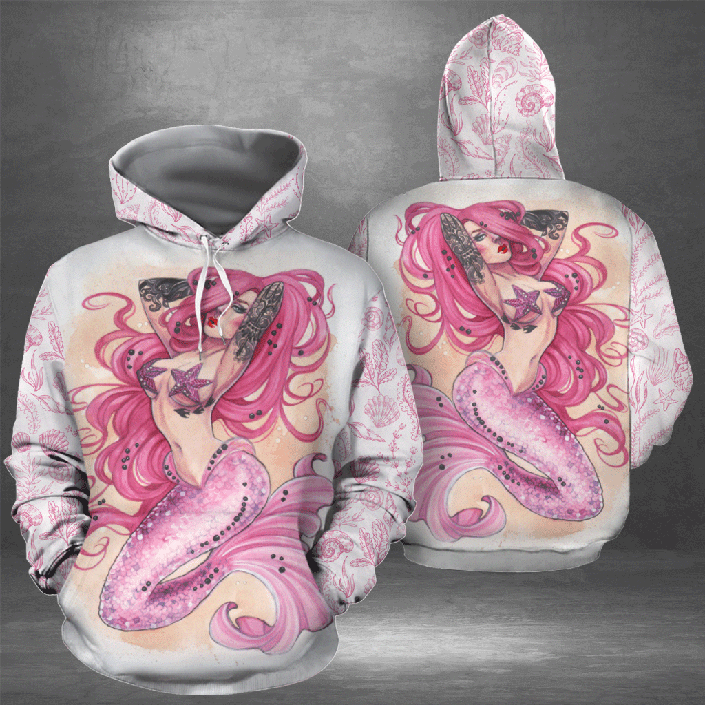 Mermaid H7910 - All Over Print Unisex Hoodie