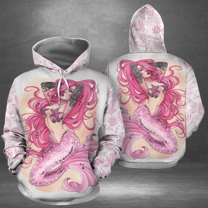 Mermaid H7910 - All Over Print Unisex Hoodie