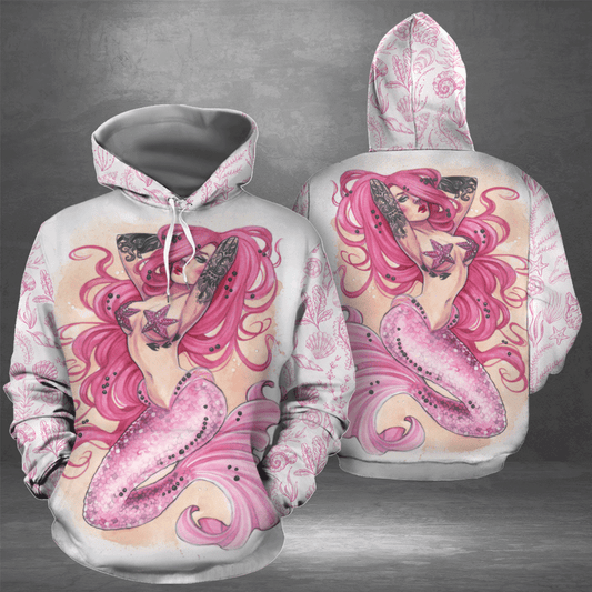 Mermaid H7910 - All Over Print Unisex Hoodie