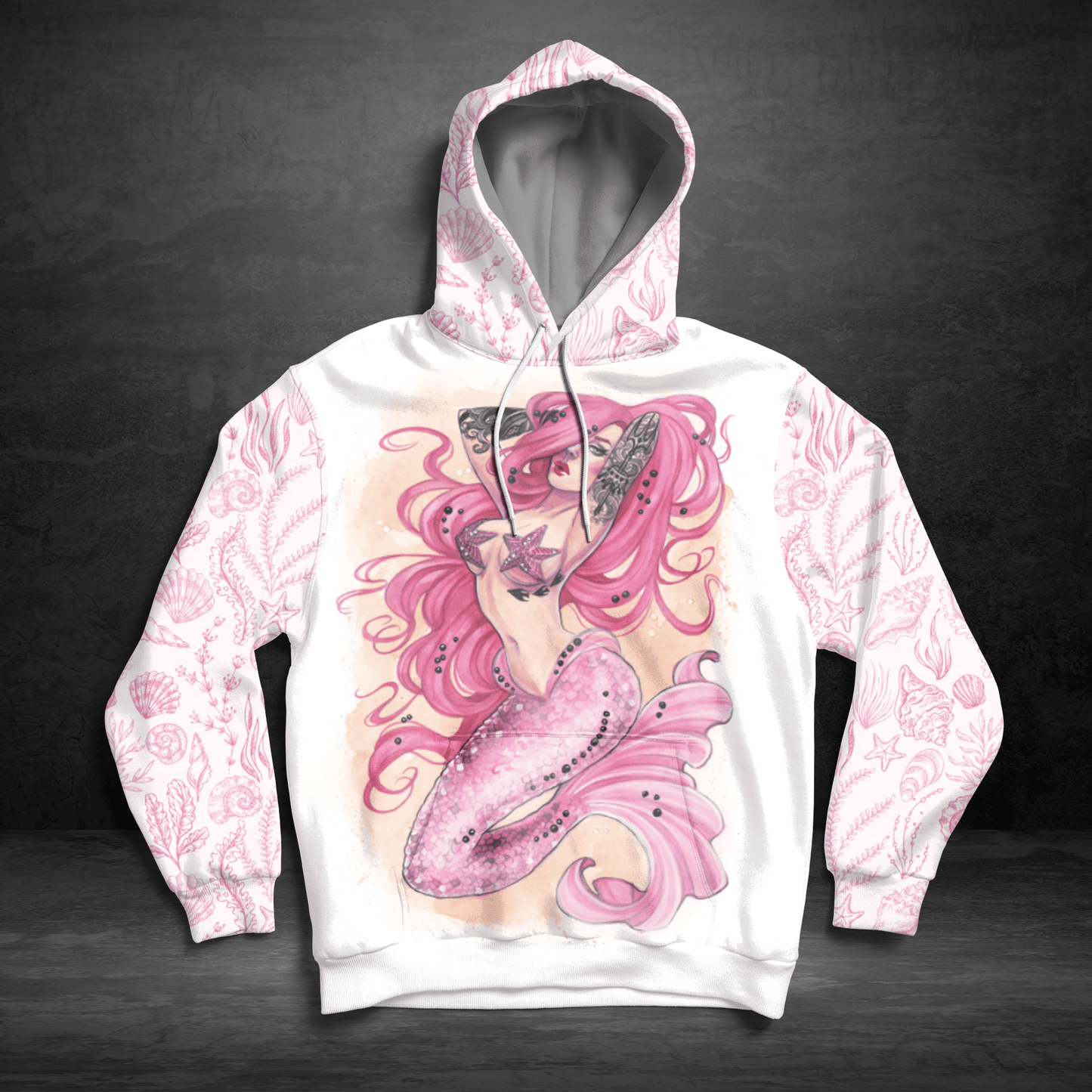 Mermaid H7910 - All Over Print Unisex Hoodie