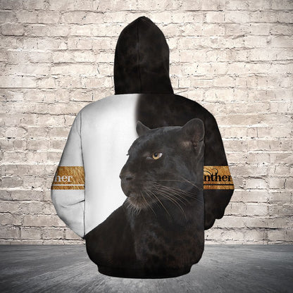 3D Panther G5907 - All Over Print Unisex Hoodie