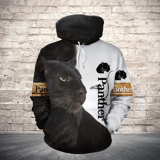 3D Panther G5907 - All Over Print Unisex Hoodie