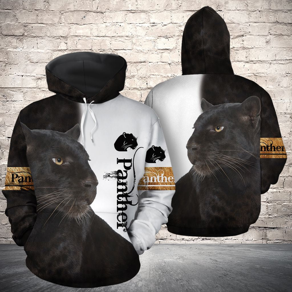 3D Panther G5907 - All Over Print Unisex Hoodie