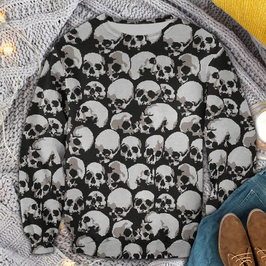 Skull Group T709 - All Over Print Unisex Sweater