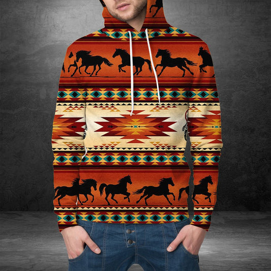 Native Horse H7927 - All Over Print Unisex Hoodie