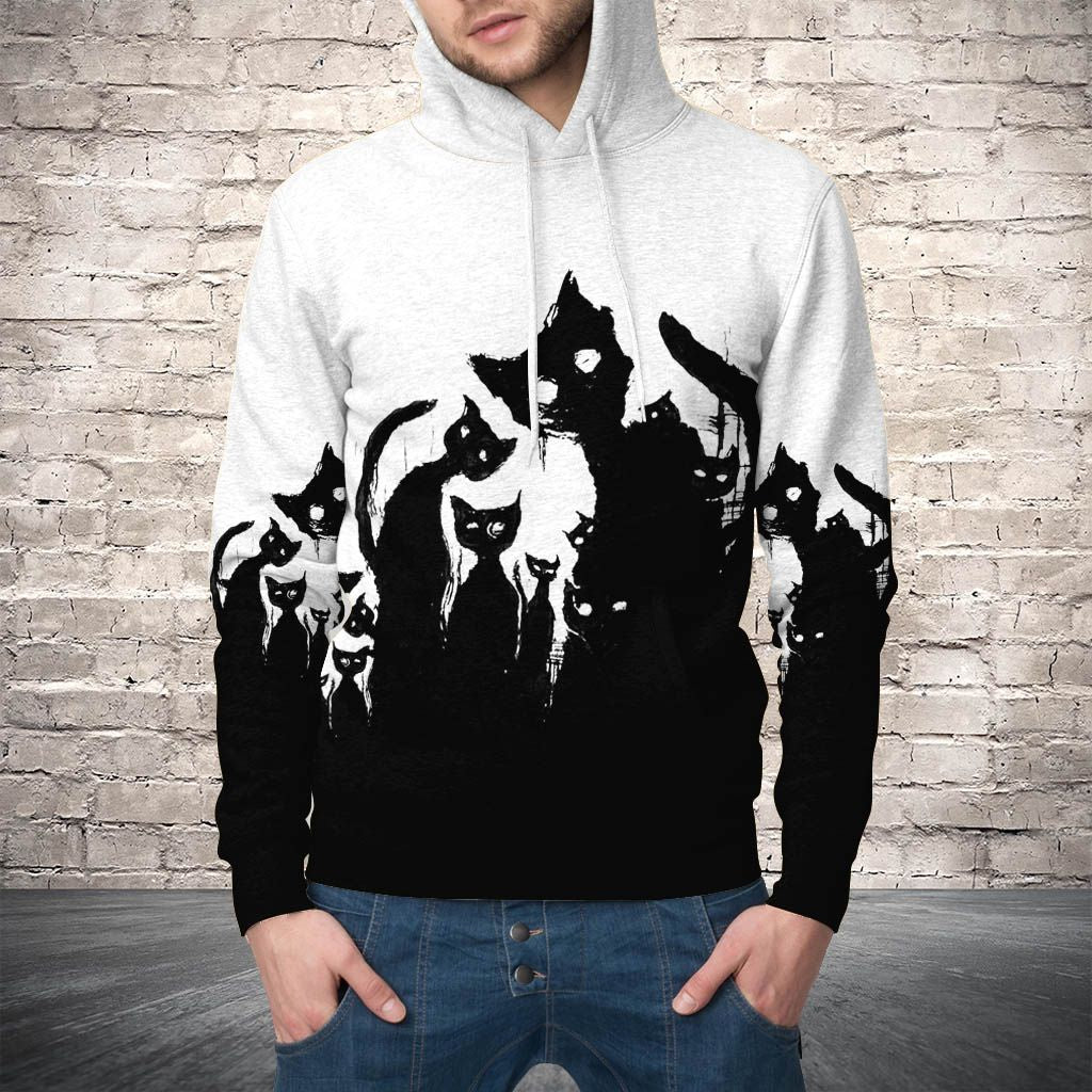 Black Cat Nightmare H7926 - All Over Print Unisex Hoodie