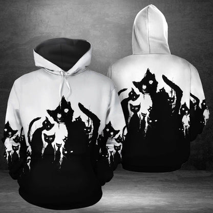 Black Cat Nightmare H7926 - All Over Print Unisex Hoodie