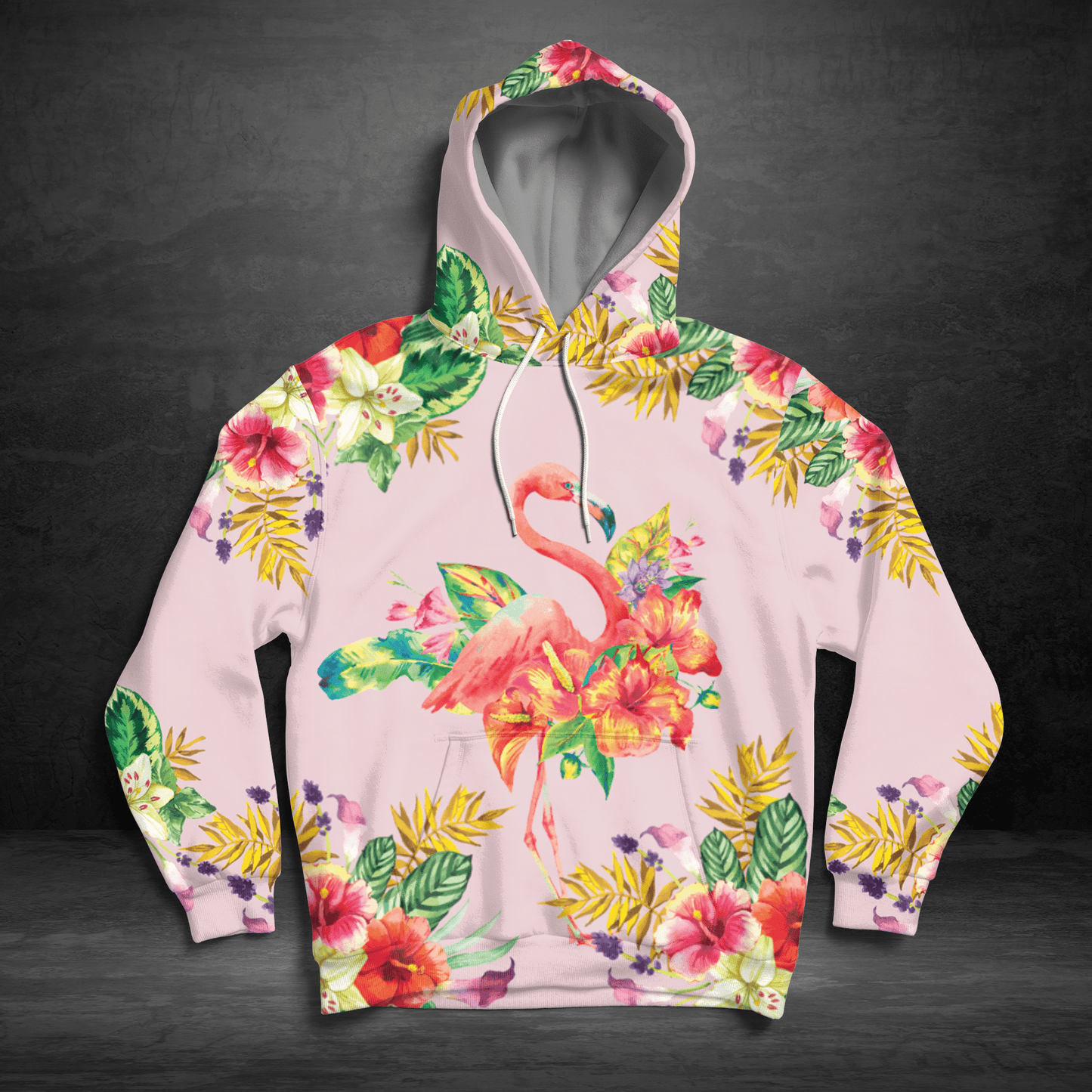 Flamingo Lover H8911 - All Over Print Unisex Hoodie