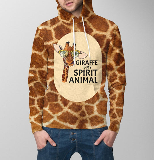 Giraffe H8906 - All Over Print Unisex Hoodie