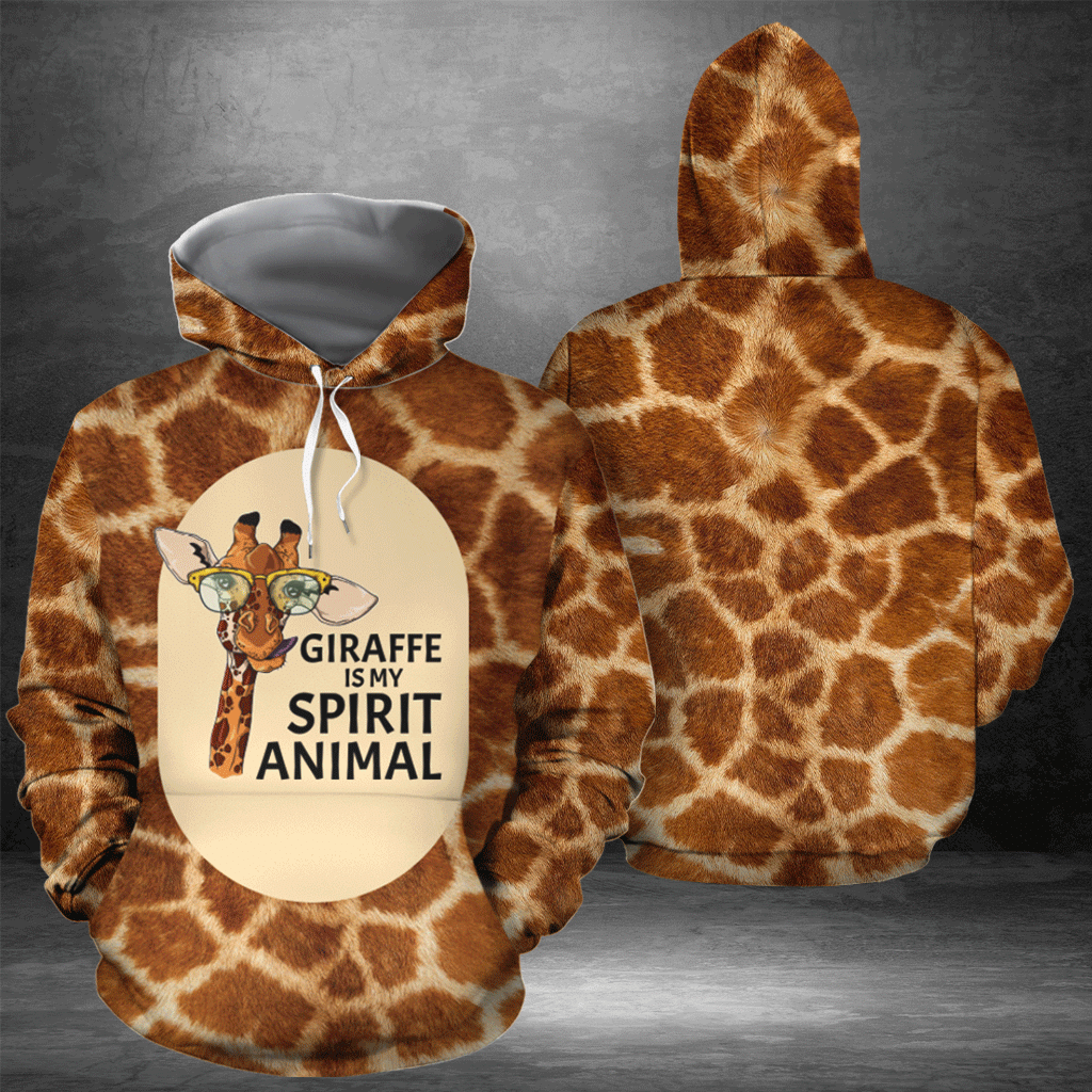 Giraffe H8906 - All Over Print Unisex Hoodie