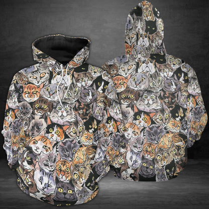 Meow Meow Cat G5909 - All Over Print Unisex Hoodie