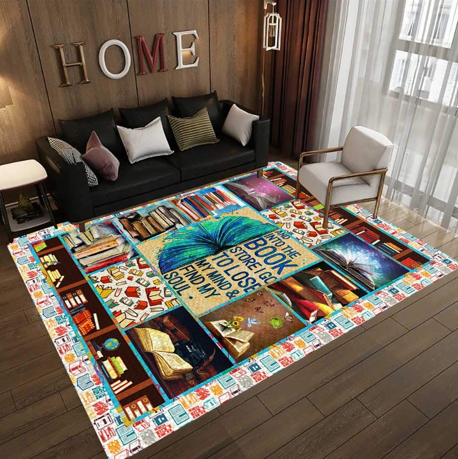 Book Find My Soul D0909 Rectangle Rug