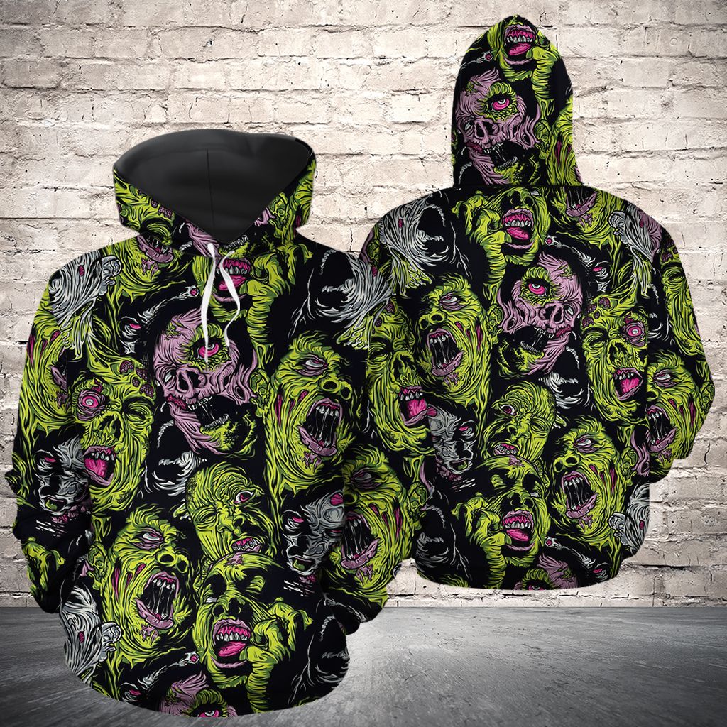 Zombie Costume G5910 - All Over Print Unisex Hoodie