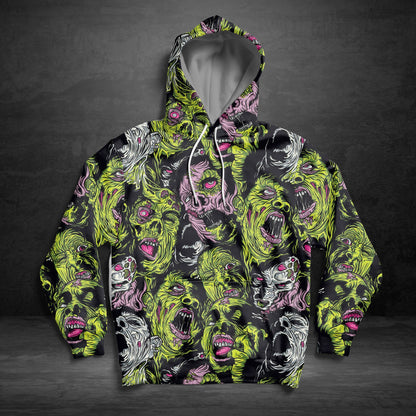 Zombie Costume G5910 - All Over Print Unisex Hoodie