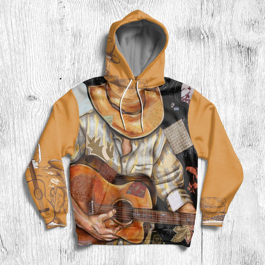 Cowboy Loves Country Music TG5910 - All Over Print Unisex Hoodie