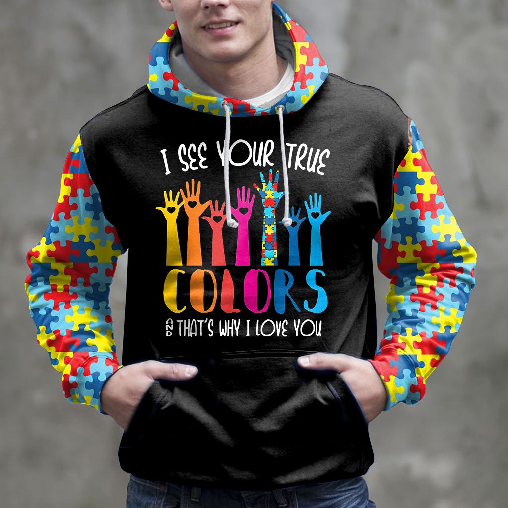 Autism Awareness TG5910 - All Over Print Unisex Hoodie unisex womens & mens, couples matching, friends, funny family christmas holiday hoodie gifts (plus size available)