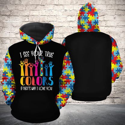 Autism Awareness TG5910 - All Over Print Unisex Hoodie unisex womens & mens, couples matching, friends, funny family christmas holiday hoodie gifts (plus size available)